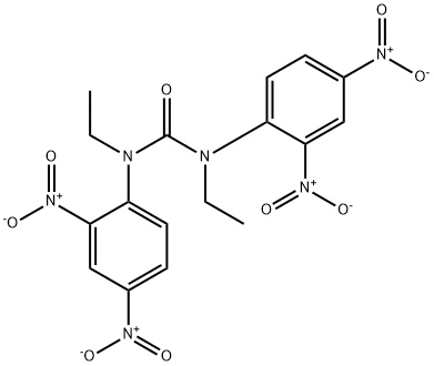 1,3-bis(2,4-dinitrophenyl)-1,3-diethylurea 结构式