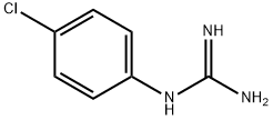 N-（4-氯苯基）胍 结构式