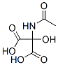 Propanedioic  acid,  (acetylamino)hydroxy-  (9CI) 结构式