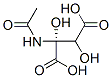 Aspartic  acid,  N-acetyl-2,3-dihydroxy- 结构式