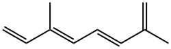 (3E,5E)-2,6-Dimethyl-1,3,5,7-octatetrene 结构式