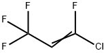 1-CHLORO-1,3,3,3-TETRAFLUOROPROPENE 结构式