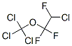 2-chloro-1,1,2-trifluoro-1-(trichloromethoxy)ethane  结构式