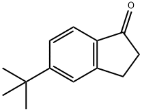 5-叔丁基-2,3-二氢-1H-茚-1-酮 结构式