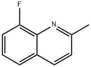 8-氟-2-甲基喹啉 结构式