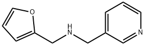 (2-呋喃甲基)(吡啶-3-基甲基)胺二盐酸盐 结构式