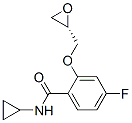 Benzamide, N-cyclopropyl-4-fluoro-2-[(2S)-oxiranylmethoxy]- (9CI) 结构式