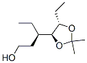 1,3-Dioxolane-4-propanol,gamma,5-diethyl-2,2-dimethyl-,(gammaR,4S,5S)-(9CI) 结构式