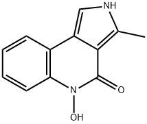 4H-Pyrrolo[3,4-c]quinolin-4-one, 2,5-dihydro-5-hydroxy-3-methyl- (9CI) 结构式