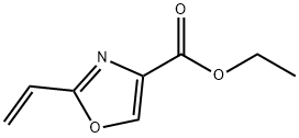 2-乙烯基噁唑-4-甲酸乙酯 结构式