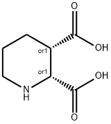 哌啶-2,3-二羧酸 结构式
