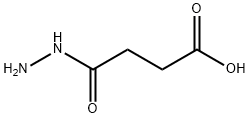 4-HYDRAZINYL-4-OXOBUTANOIC ACID 结构式
