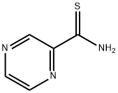 吡嗪-2-硫代酰胺 结构式