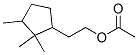 2-(2,2,3-trimethylcyclopent-1-yl)ethyl acetate 结构式