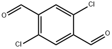 2,5-二氯对苯二甲醛 结构式