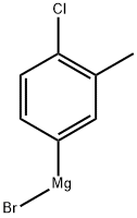 4-氯-3-甲基苯基溴化镁 结构式