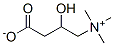 γ-三甲铵-β-羟基丁酸                                                                                                                                                                                    结构式