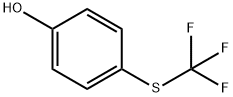 4-(三氟甲硫基)苯酚 结构式