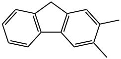 9H-FLUORENE,2,3-DIMETHYL- 结构式
