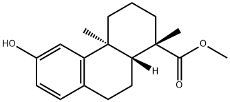 12-Hydroxypodocarpa-8,11,13-trien-19-oic acid methyl ester 结构式