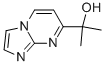 2-IMIDAZO[1,2-A]PYRIMIDIN-7-YL-PROPAN-2-OL 结构式