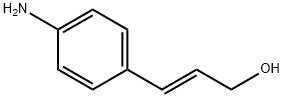 2-Propen-1-ol,3-(4-aminophenyl)-,(2E)-(9CI) 结构式