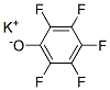 Potassium pentafluorophenolate 结构式