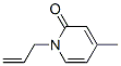 2(1H)-Pyridinone, 4-methyl-1-(2-propenyl)- (9CI) 结构式