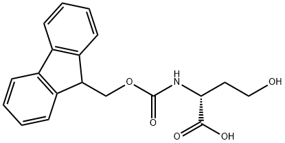 N-FMOC-D-高丝氨酸 结构式