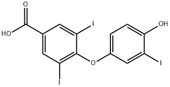 左甲状腺素杂质16 结构式