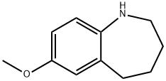 7-甲氧基-2,3,4,5-四氢-1H-苯并[B]氮杂 结构式