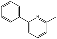 2-甲基-6-苯基吡啶 结构式