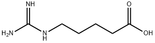 5-胍基戊酸 结构式