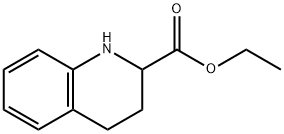 1,2,3,4-四氢喹啉-2-羧酸乙酯 结构式