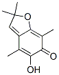 6(2H)-Benzofuranone, 5-hydroxy-2,2,4,7-tetramethyl- (9CI) 结构式