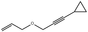 Cyclopropane, [3-(2-propenyloxy)-1-propynyl]- (9CI) 结构式