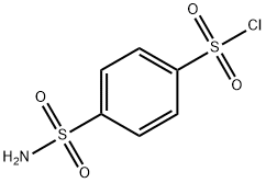4-氨基磺酰基苯磺酰氯 结构式