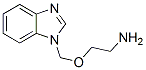 Ethanamine, 2-(1H-benzimidazol-1-ylmethoxy)- (9CI) 结构式