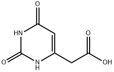 尿嘧啶-4-乙酸 结构式