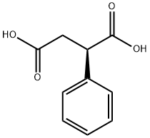 (R)-(-)-苯基丁二酸 结构式