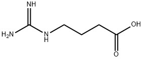 4-胍基丁酸 结构式