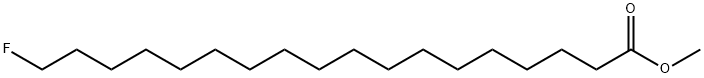 18-Fluorooctadecanoic acid methyl ester 结构式