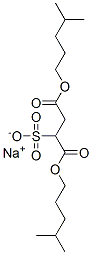 sodium 1,4-diisohexyl sulphonatosuccinate  结构式