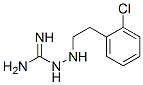 1-[(o-Chlorophenethyl)amino]guanidine 结构式