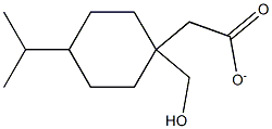 CYCLOHEXANEMETHANOL, 4-(1-METHYLETHYL)-, ACETATE 结构式