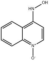4-羟基氨基喹啉 N-氧化物 结构式