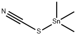 Trimethyl(thiocyanato)stannane 结构式
