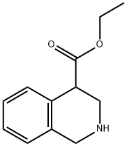 1,2,3,4-四氢异喹啉-4-羧酸乙酯 结构式