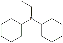 二环己基(乙基)膦 结构式