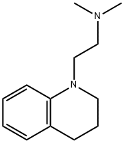 2-(3,4-dihydro-2H-quinolin-1-yl)-N,N-dimethyl-ethanamine 结构式